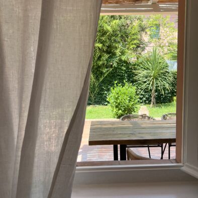 Bilocale il giardino di Gaia. La casa di Carla appartamenti a Portoferraio per vacanze all'isola d'Elba.